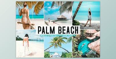 Palm Beach Mobile & Desktop Lightroom Presets by creativetacos
