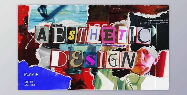 Aesthetics Collage (Videohive 30443277) - AE Project