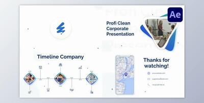 Profi Clean Corporate Presentation for After Effects (Videohive 55731982) - AE Project