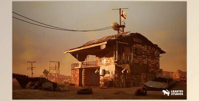 Unreal Engine - Post Apocalyptic Desert Environment + ULAT v5.3