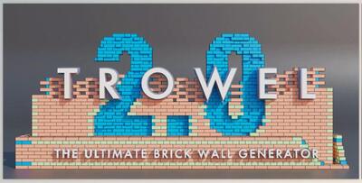 Blender Market - Trowel - The Ultimate Brick Wall Generator v2.5