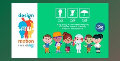 Design and Motion Char Kit Tiny (Videohive 33520272) - AE Project