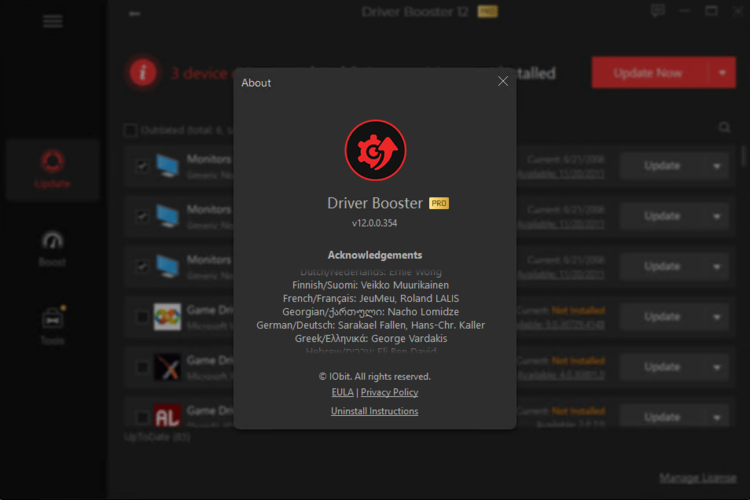 IObit Driver Booster Pro 12.5.0.597