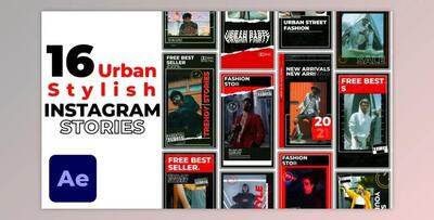 Urban Stylish Instagram Stories (Videohive 34193565) - AE Project
