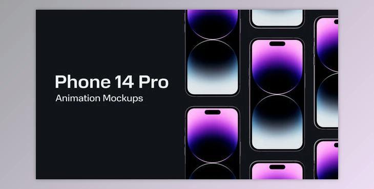 Phone 14 – Animated 3D Mockup App Promo (Videohive 41429039) - AE Project