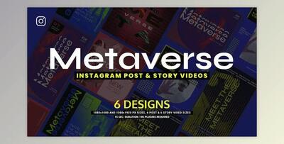 Metaverse Instagram Promotion (Videohive 38706529) - AE Project