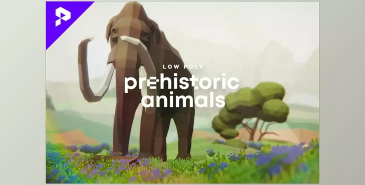 Unity Asset - Low Poly Animated Prehistoric Animals v1.3