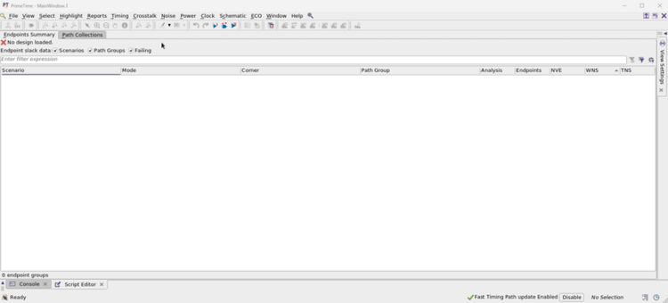 Synopsys PrimeTime vP-2019.03