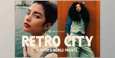 Retro City Lightroom Presets CreativeMarket - 6708755