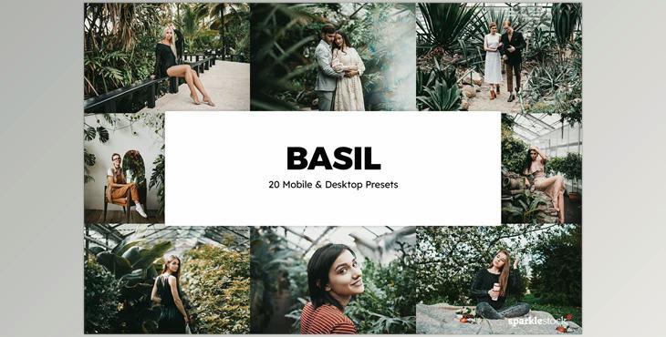 20 Basil Lightroom Presets & LUTs U3F2WNV