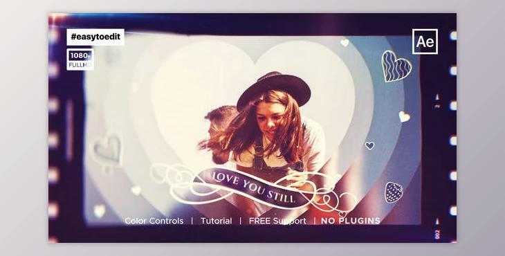 Lovely Slideshow (Videohive 36135809) - AE Project