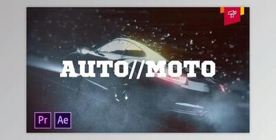 Auto Moto Intro (Videohive 33738468) - PR Project