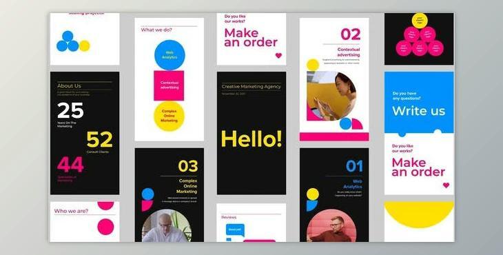 Marketing Agency Promo Stories Pack (Videohive 30290178) - AE Project