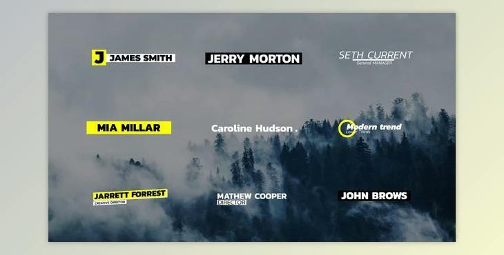 Lower Thirds 3.0 Premiere Pro (Videohive 36549500)