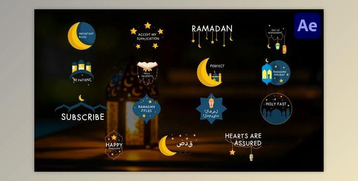 Ramadan Titles for After Effects (Videohive 51268408) - AE Project