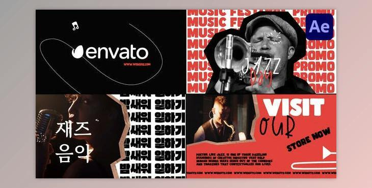 Jazz Promo for After Effects (Videohive 51495060) - AE Project