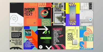 Bold Minimalism Stories Package (Videohive 50503363) - AE Project