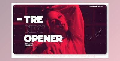 Trendy Stylish ID Opener (Videohive 34277360) - AE Project