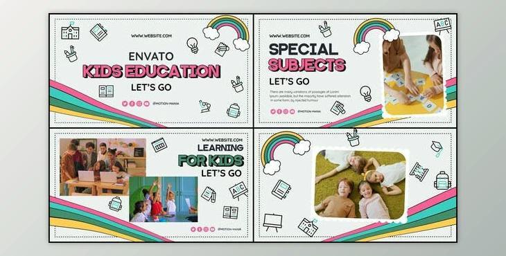 Kids Education Promo (Videohive 39744576) - AE Project