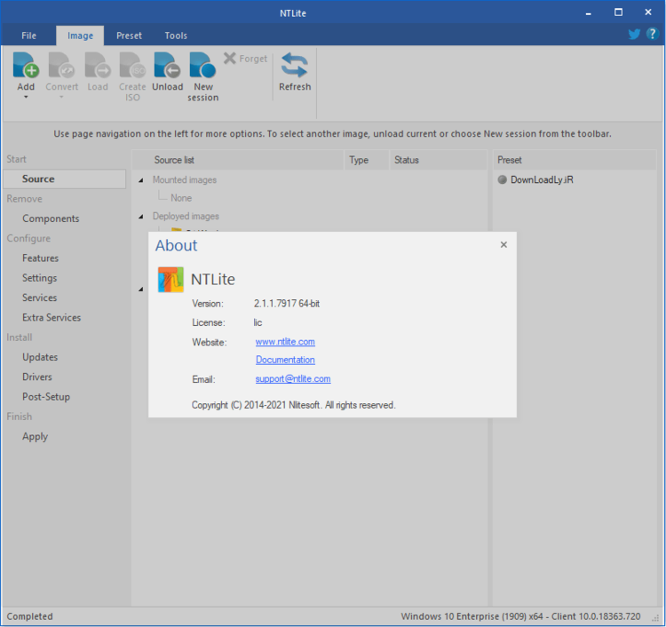 NTLite Enterprise 2.1.1.7917 x64