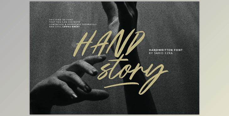 Handstory – Handwritten Font