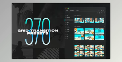 Grid Transitions (Videohive 48865491) - AE Project
