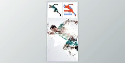 Geometric Decomposition Photoshop Action By 315700