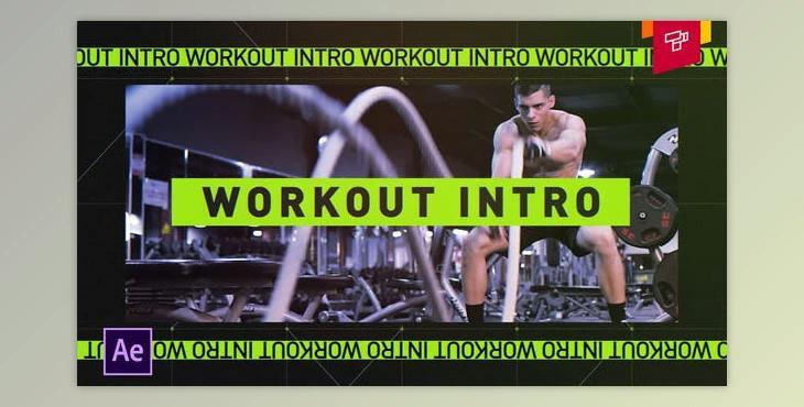 Workout & Gym Sports Intro (Videohive 34002695) - AE Project
