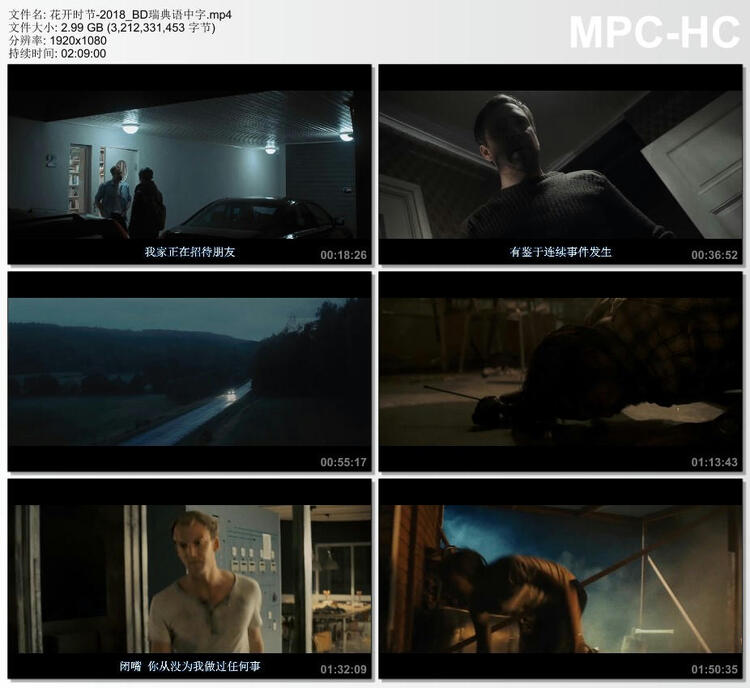 2018年瑞典动作片《花开时节》BD瑞典语中字