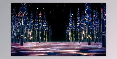 Neon Metallic Forest (Videohive 30559459)