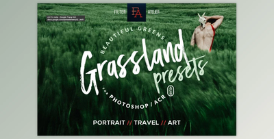 Grassland ACR Photoshop Presets By FilterAtelier