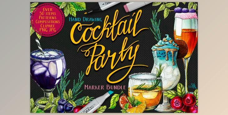 Cocktail Party Marker Bundle