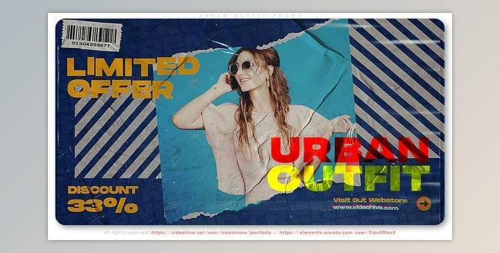 Urban Outfit Promo (Videohive 36435597) - AE Project