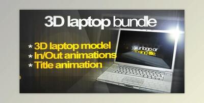 Videohive 3D Laptop animation bundle 57371