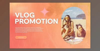 Vlog Promotion (Videohive 47439183) - AE Project
