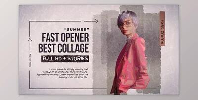 Opener Collage MOGRT (Videohive 52005323)