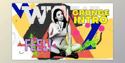 Stop Motion Grunge Intro (Videohive 40125513) - AE Project