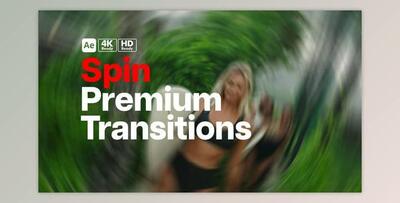 Premium Transitions Spin (Videohive 49923205) - AE Project