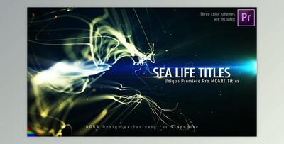 Sea Titles - Premiere Pro - Mogrt (Videohive 27914191) - PR Project