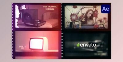 Negative Frame Slideshow for After Effects (VideoHive 52544932) - AE Project