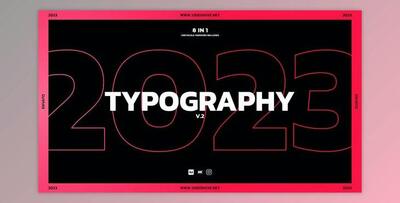 Typography v.2 (Videohive 42831263) - AE Project
