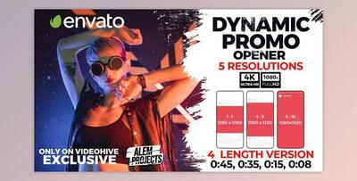Dynamic Promo Opener – Urban Intro + Music (Videohive 44514255) - AE Project