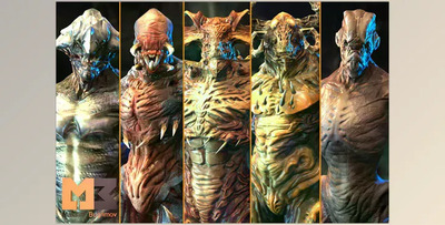 Unity Asset - Humanoids Monsters Pack v1.1