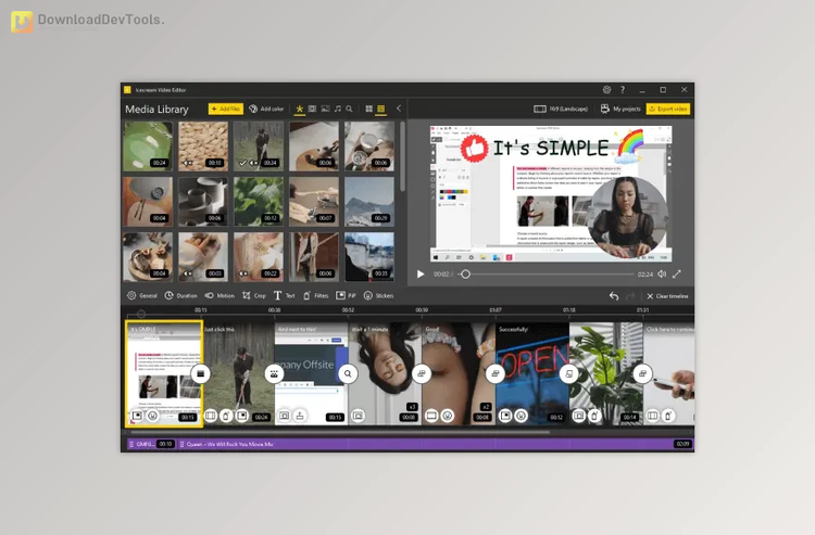 Icecream Video Editor Pro v3.20 Multilingual + Patch