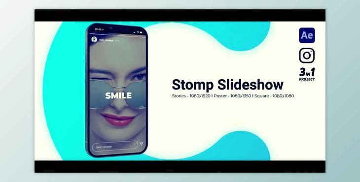 Instagram Stomp Slideshow (Videohive 42217817) - AE Project
