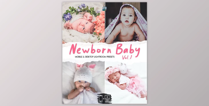 Newborn Baby Vol. 1 – 15 Premium Lightroom Presets