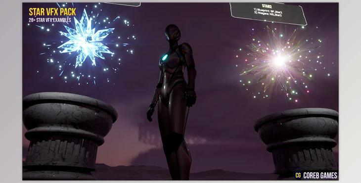 Unreal Engine - Star VFX Pack 5.0.7z