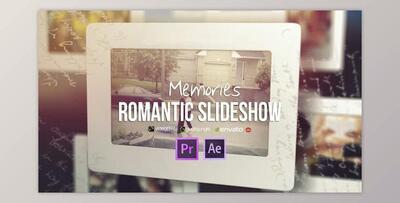 Videohive Memories Romantic Slideshow 23197888