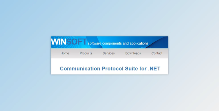 Winsoft Communication Protocol Suite for .NET v4.1 Full Source