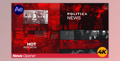 News Opener (Videohive 45899311) - AE Project